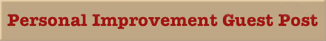 Personal Improvement Guest Post Logo